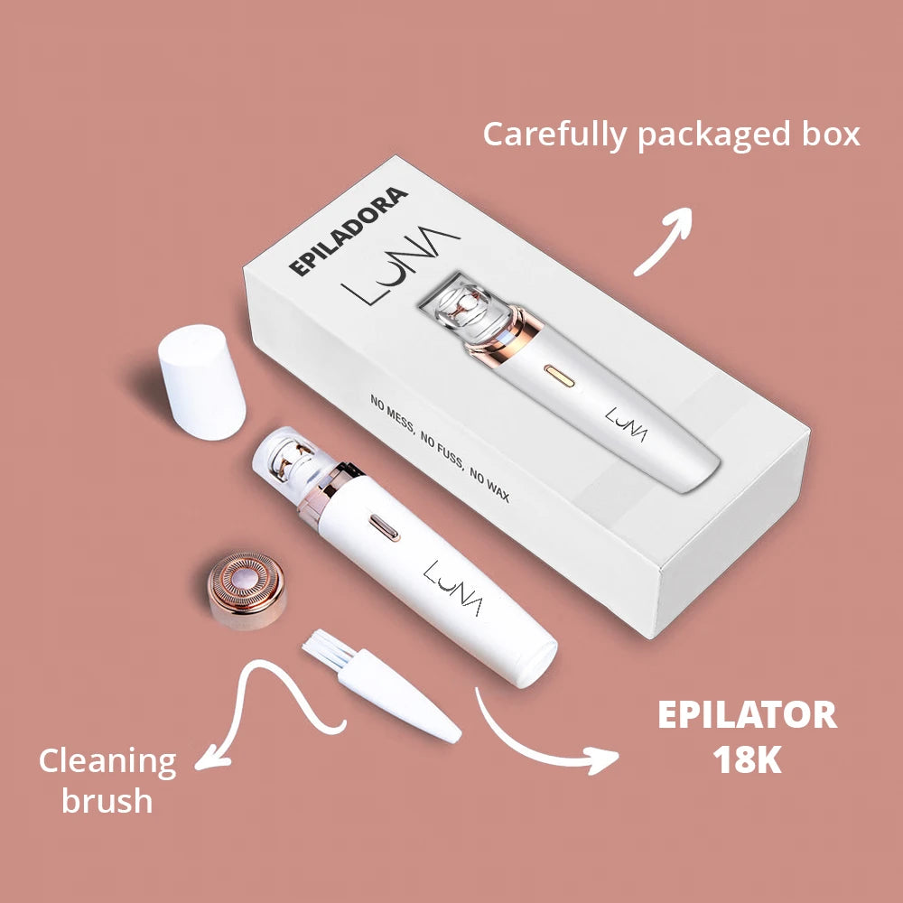 18K Hair Remover – Pro Facial Hair Removal Device
